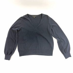Banana Republic Navy V-Neck 100% Cotton Sweater
